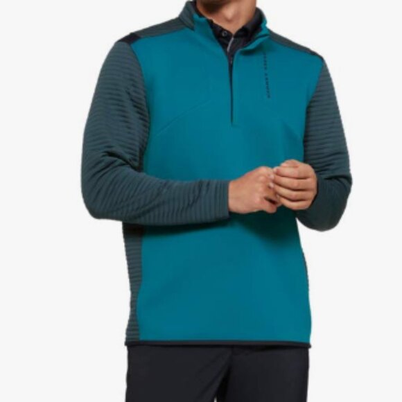 Men's NWT Under Armour Storm Daytona Golf 1/2 Zip Pullover Size Medium - Picture 1 of 14